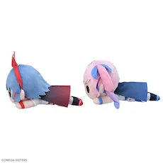 おめがシスターズ　寝そべり　ぬいぐるみ