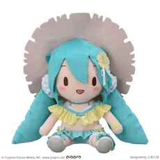 初音ミクシリーズ ふわぷち Mぬいぐるみ “初音ミク”Conceptual series