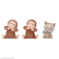 おさるのジョージ　ひょこぴょこ　ぬいぐるみVol.2