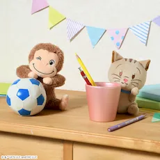 おさるのジョージ　ひょこぴょこ　ぬいぐるみVol.2