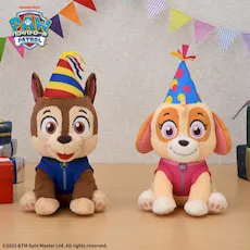 パウ・パトロール Lぬいぐるみ～パーティーVer～ “チェイス/スカイ