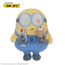ミニオン　Lぬいぐるみ“ボブ&ティム”　クリームソーダ