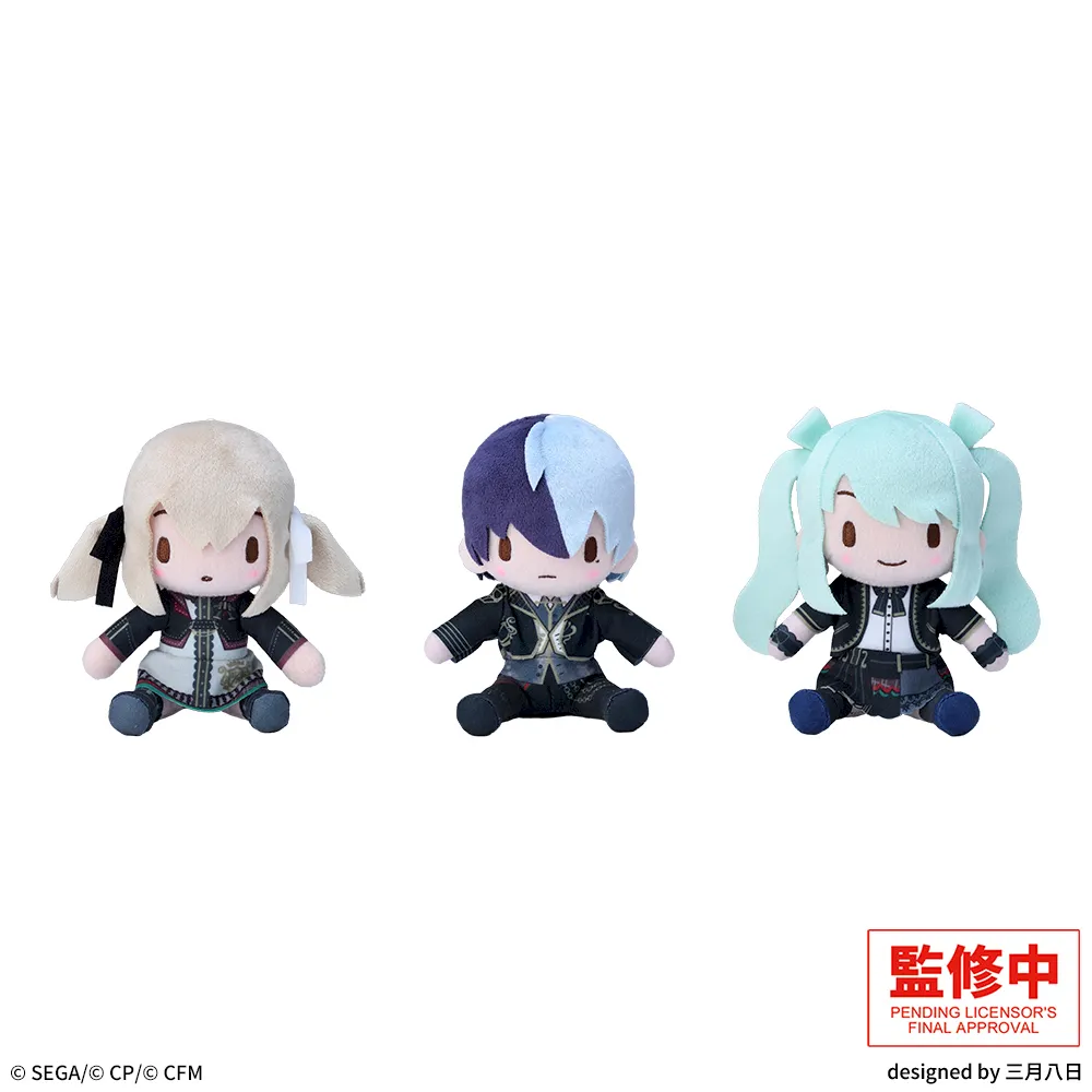 プロジェクトセカイ カラフルステージ! feat. 初音ミク ふわぷち ミニぬいぐるみ “Vivid BAD SQUAD-Period of NOCTURNE”Vol.1