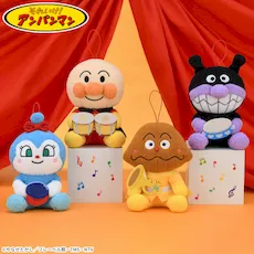 それいけ！アンパンマン ころふわ　楽器だいすきぬいぐるみ