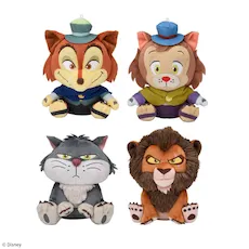 ディズニーキャラクター 赤いほっぺ ぬいぐるみ ルシファー&正直ジョン
