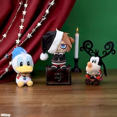 キングダム ハーツII　＆ you　ミニぬいぐるみ　“クリスマスタウン”