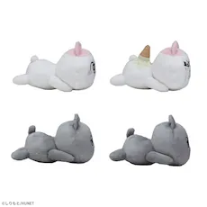 ンめねこ　寝そべり　ミニぬいぐるみ