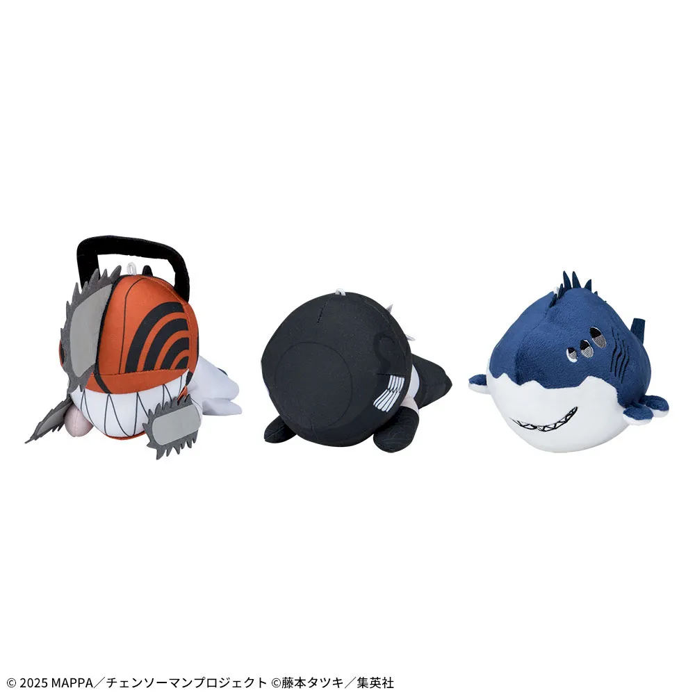 劇場版『チェンソーマン レゼ篇』　寝そべり　ぬいぐるみ“チェンソーマン&ボム&ビーム”