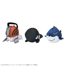 劇場版『チェンソーマン レゼ篇』　寝そべり　ぬいぐるみ“チェンソーマン&ボム&ビーム”