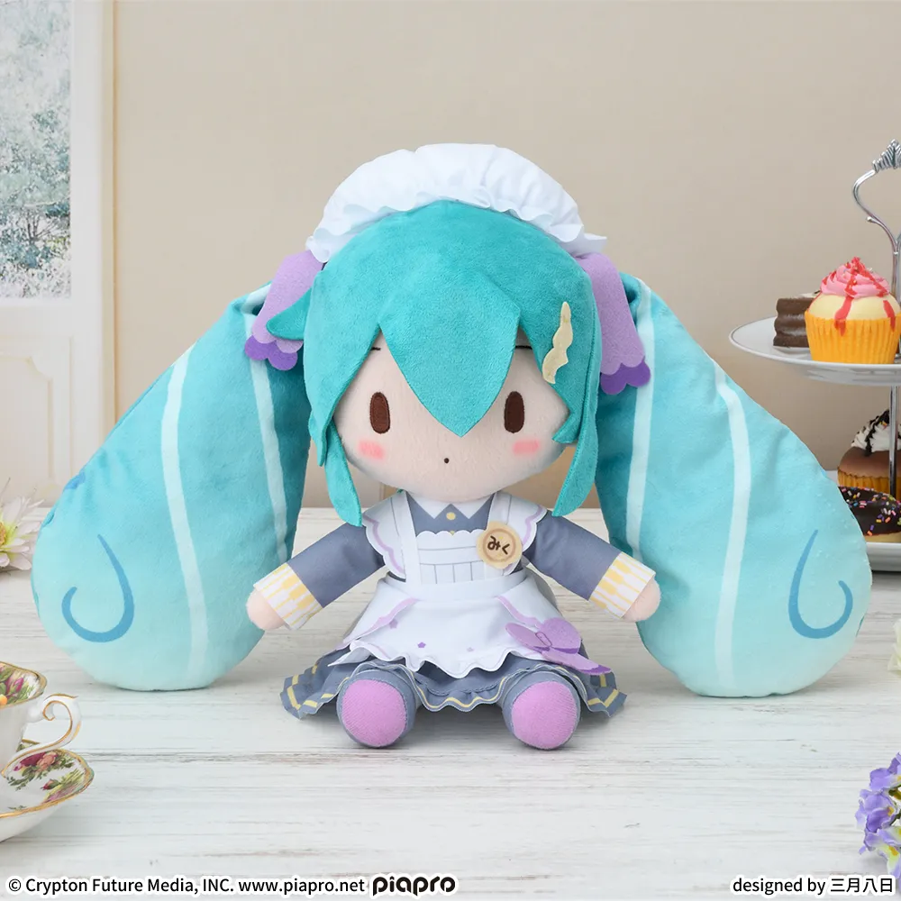 初音ミクシリーズ ふわぷち Mぬいぐるみ“初音ミク” －クラシカルメイド