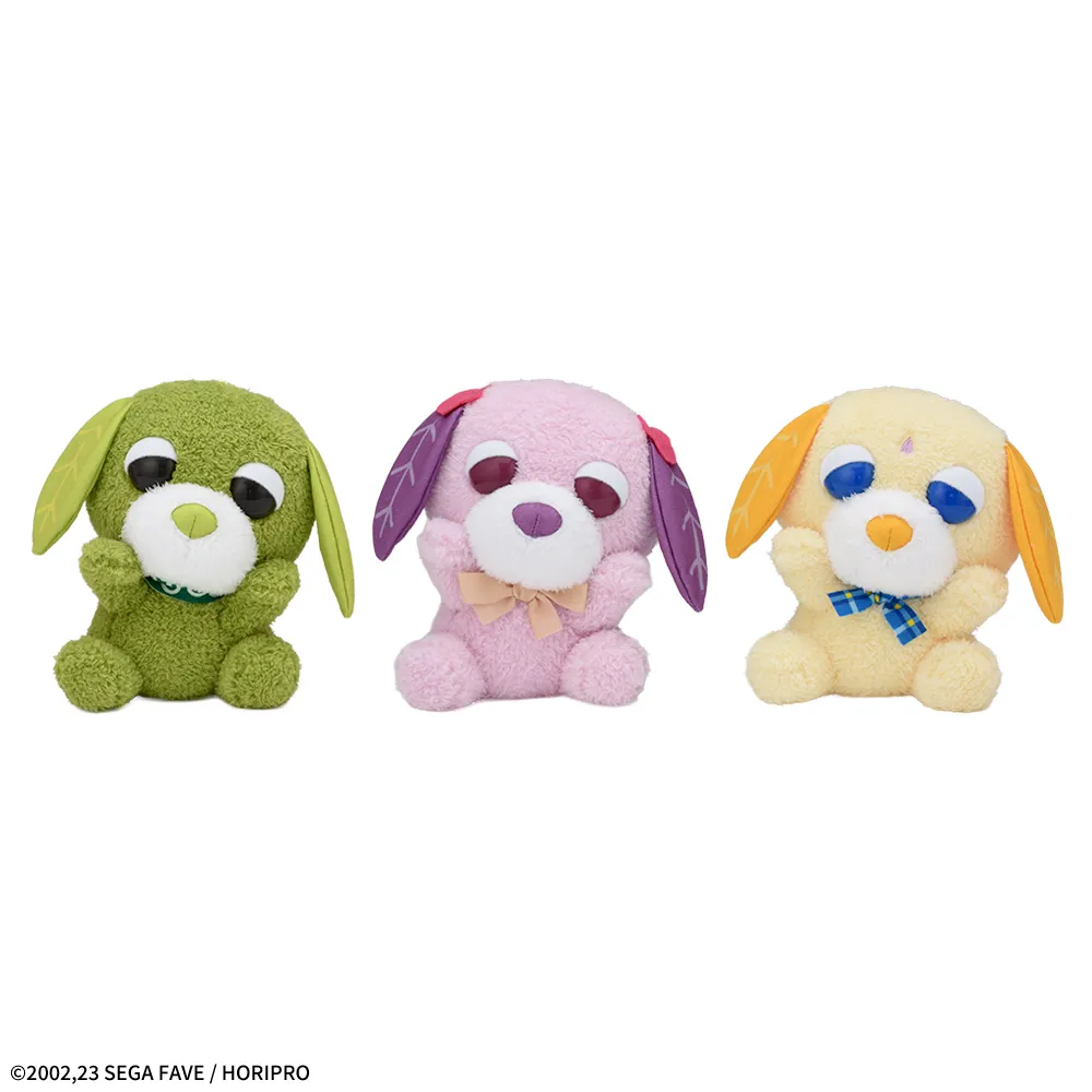 お茶犬　ひょこぴょこ　ぬいぐるみ