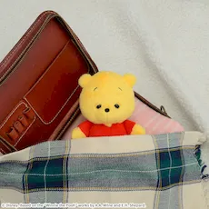 くまのプーさん レトロメモリー ぬいぐるみ ねむいVer.｜プライズ