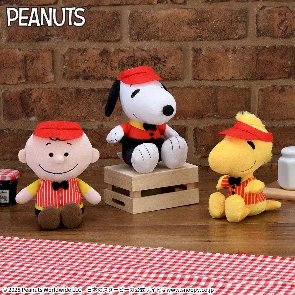 SNOOPY™　ぬいぐるみ　～バーガーショップ～