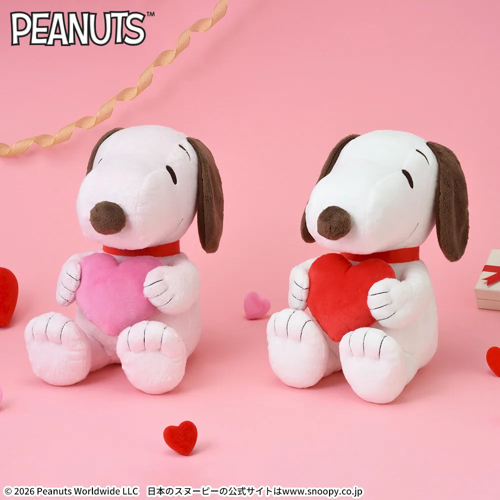 SNOOPY™　Lぬいぐるみ　チョコカラー