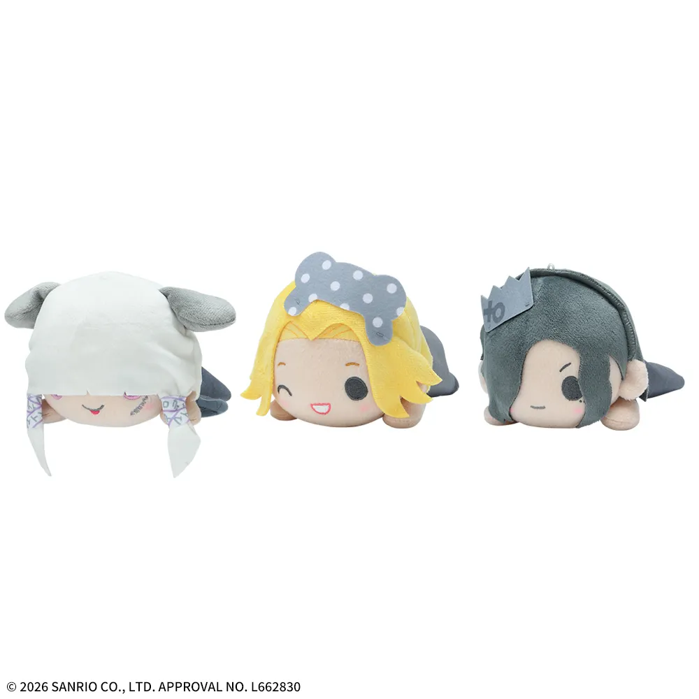 -真天地開闢集団-ジグザグ×サンリオキャラクターズ　寝そべり　ぬいぐるみ