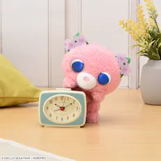 お茶猫　ひょこぴょこ　ぬいぐるみ