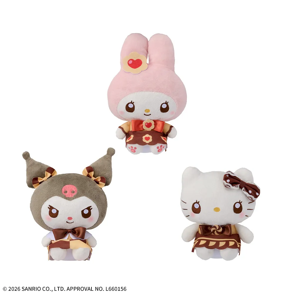 ゆるかわ サンリオキャラクターズ ぬいぐるみ Dolly Cookies｜プライズ