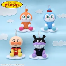 それいけ！アンパンマン ころふわ　もくもく雲のりぬいぐるみ