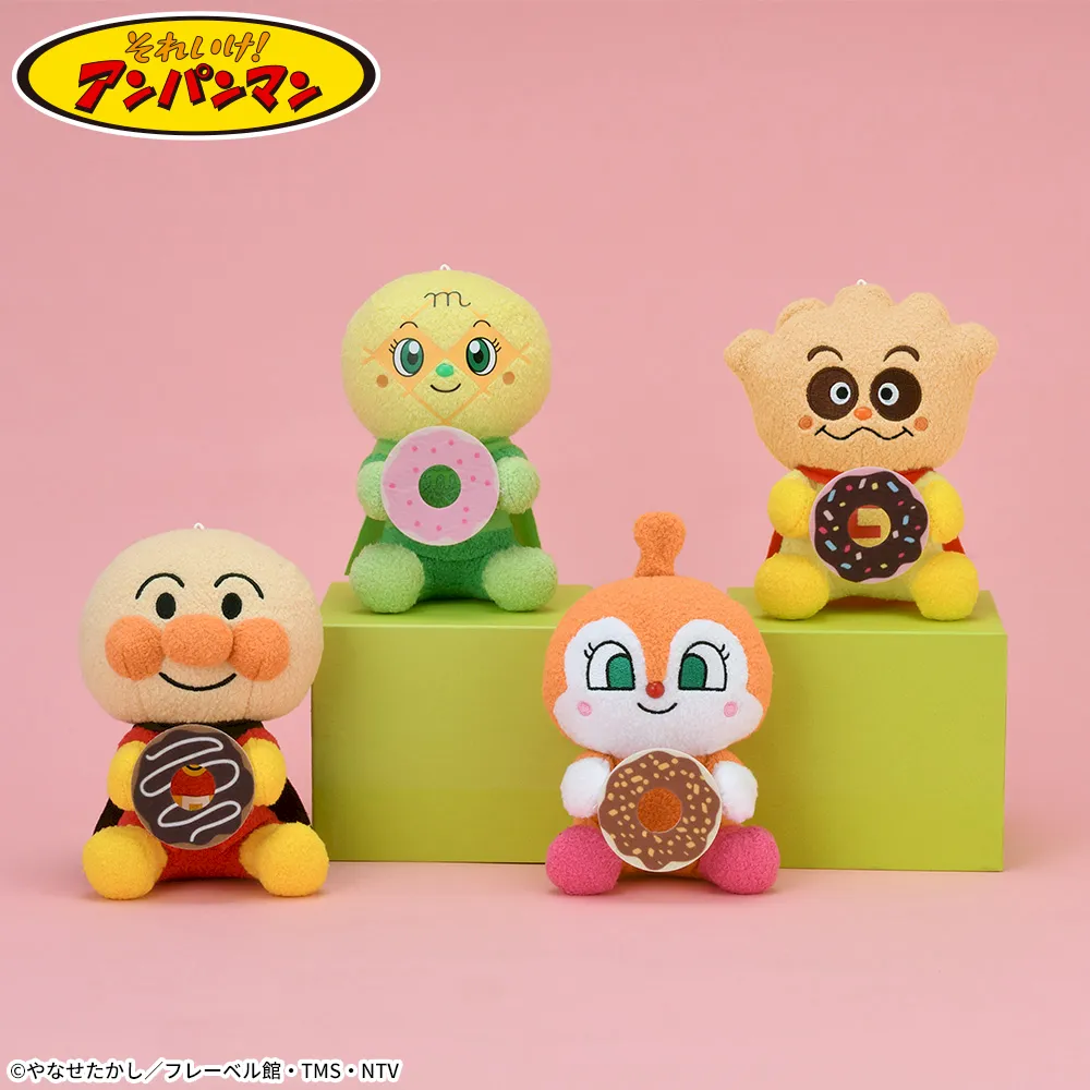 それいけ！アンパンマン ころふわ　ドーナツ大好きぬいぐるみVer.3
