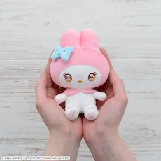 ゆるかわ　サンリオキャラクターズ　あいぬい　ミニぬいぐるみ“マイメロディ”