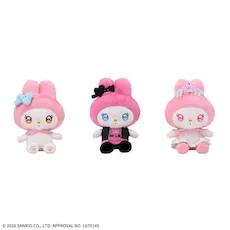 ゆるかわ　サンリオキャラクターズ　あいぬい　ミニぬいぐるみ“マイメロディ”