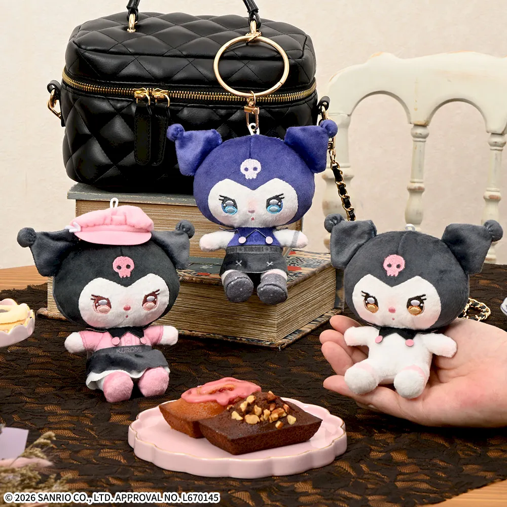 ゆるかわ サンリオキャラクターズ あいぬい ミニぬいぐるみ“クロミ