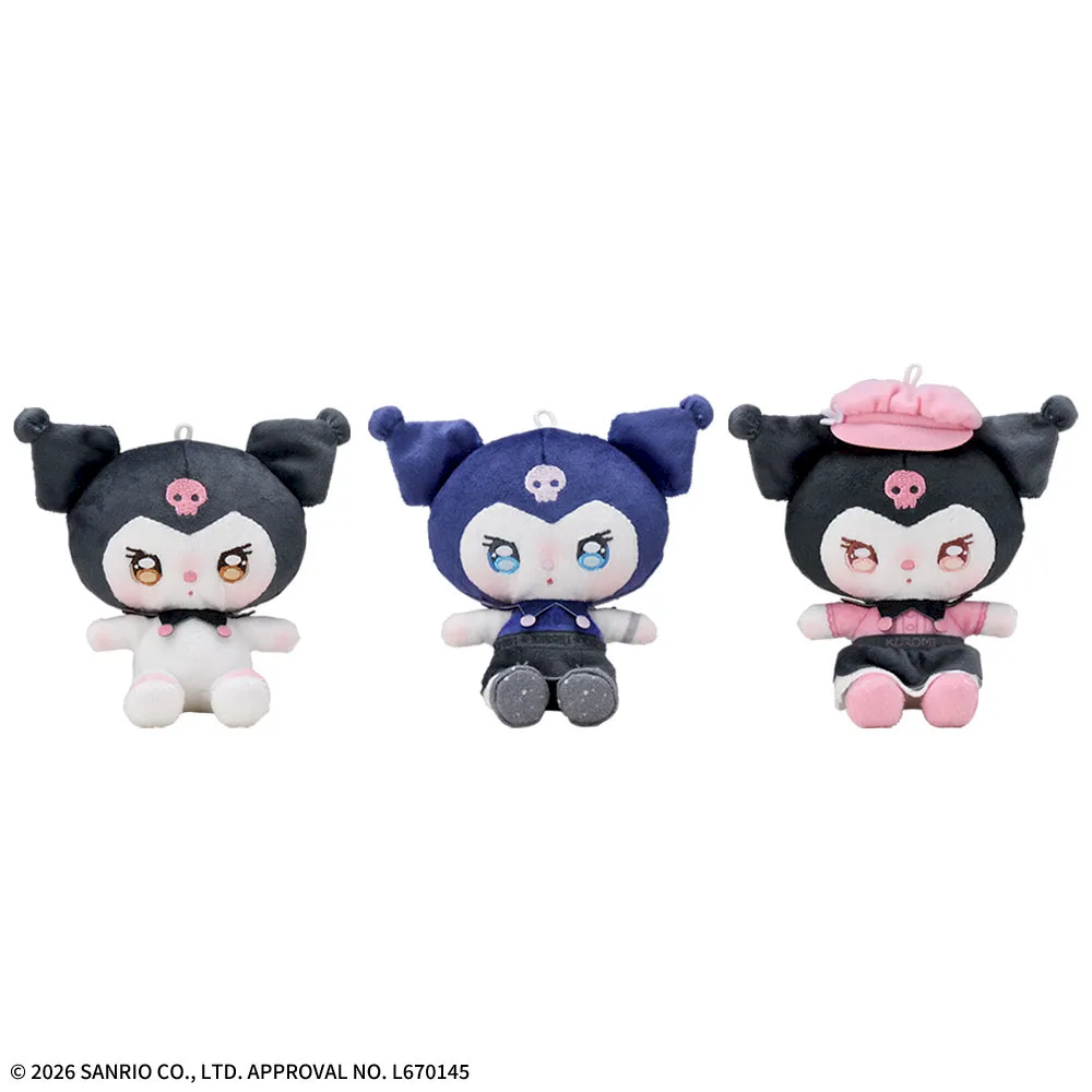 ゆるかわ サンリオキャラクターズ あいぬい ミニぬいぐるみ“クロミ