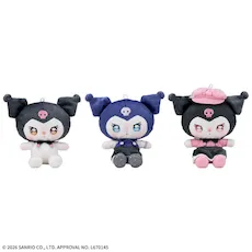 ゆるかわ　サンリオキャラクターズ　あいぬい　ミニぬいぐるみ“クロミ”