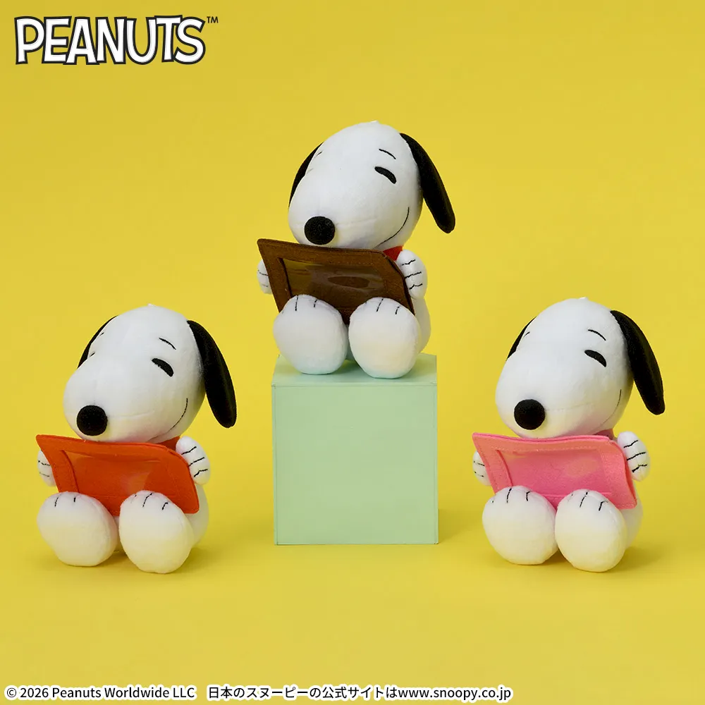 SNOOPY™　フレーム付ぬいぐるみVol.2