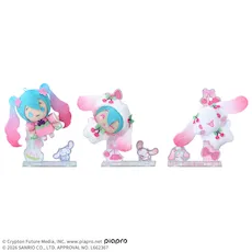 初音ミク×シナモロール　アクぬい　For Amusement　桜Ver.
