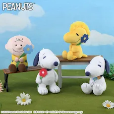 SNOOPY™　ぬいぐるみ　おはな