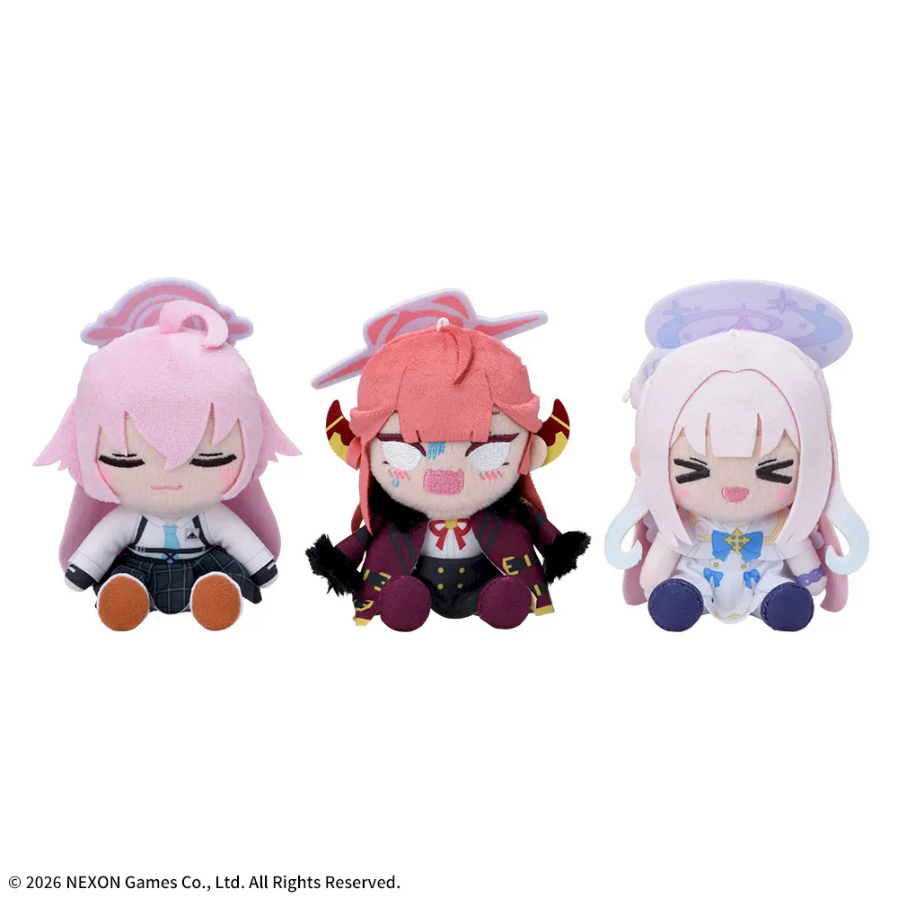 ブルーアーカイブ　ミニぬいぐるみ　セガUFOキャッチャーオンライン限定 表情いろいろVer.