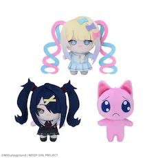 NEEDY GIRL OVERDOSE ぬいぐるみ プライズ 4体セット アニメ「NEEDY GIRL OVERDOSE」 ミニぬいぐるみVol.1｜プライズ・くじ