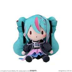 初音ミクシリーズ ふわぷち Mぬいぐるみ“初音ミク”-Punk！-｜プライズ
