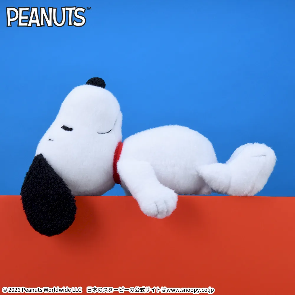SNOOPY™　Lぬいぐるみ　あおむけ