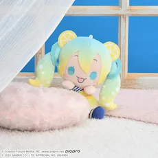 初音ミク×シナモロール ひょこぴょこ ぬいぐるみ ～クリームソーダ