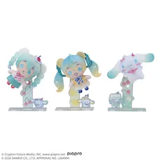 初音ミク×シナモロール アクぬい For Amusement ~クリームソーダ・レモンソーダ~
