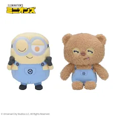 ミニオン　Lぬいぐるみ‐ボブ&ティム‐　オーバーオール
