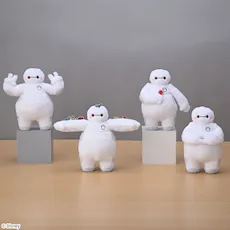 ベイマックス　赤いほっぺ　ぬいぐるみ　いろいろポーズ