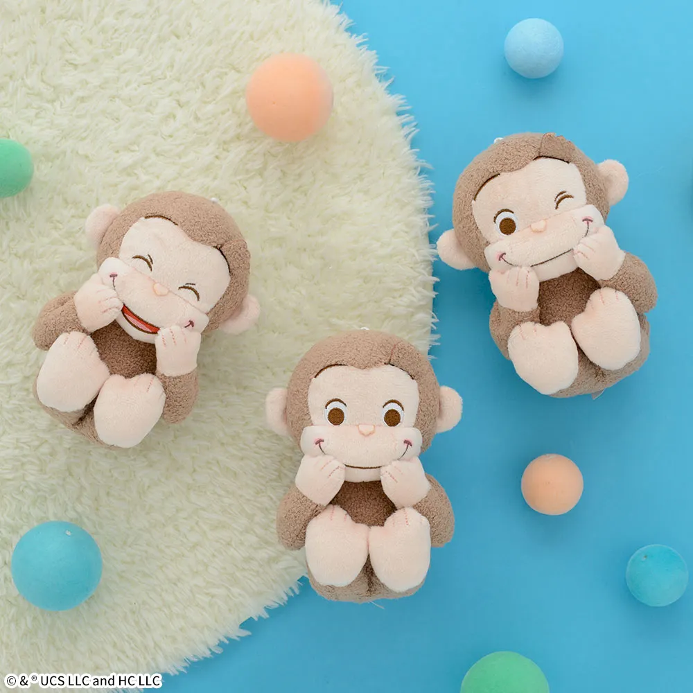 おさるのジョージ ぬいぐるみ ころりんポーズ｜プライズ・くじ・グッズ