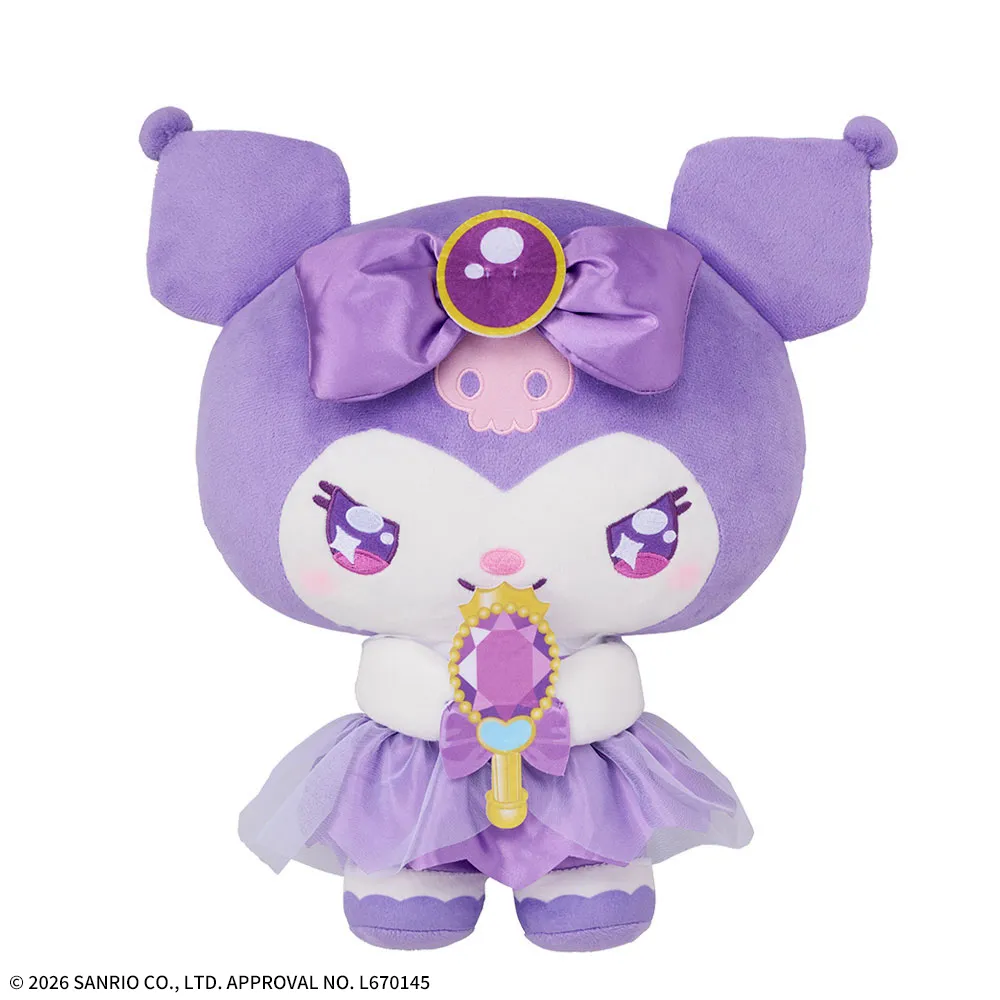 ゆるかわ サンリオキャラクターズ Lぬいぐるみ‐クロミ‐ キラメク