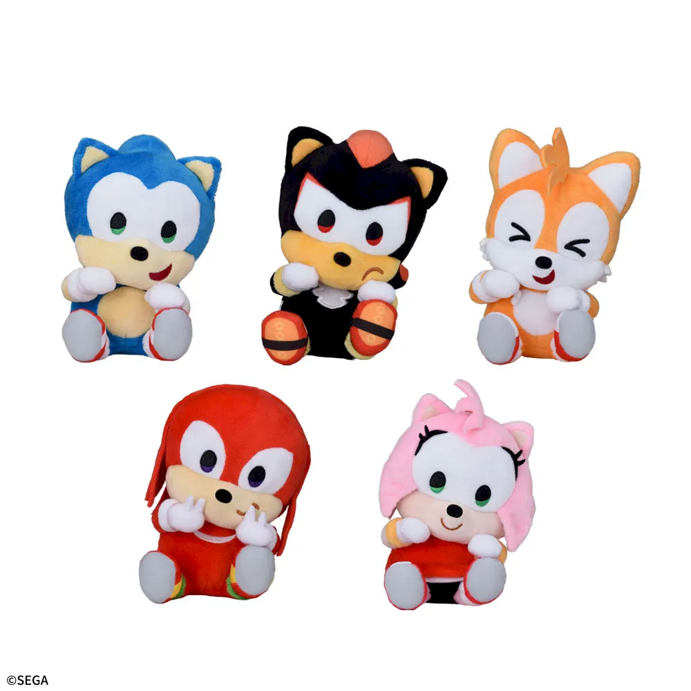SONIC & FRIENDS ひょこぴょこ ぬいぐるみ ラウンドワン限定Ver.