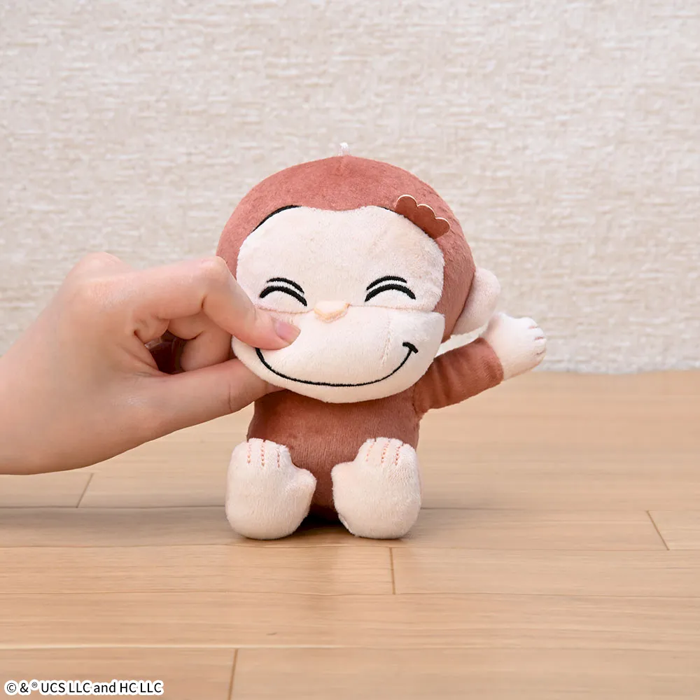 おさるのジョージ ぽってりぬいぐるみ もっちり｜プライズ・くじ