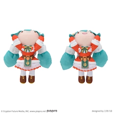 初音ミクシリーズ　ふわぷち　寝そべり　Mぬいぐるみ“初音ミク”-クリスマス2026-