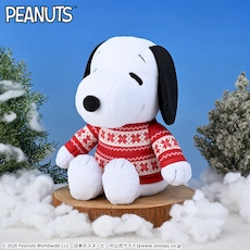 SNOOPY™　Lぬいぐるみ　～ウィンターファッション～