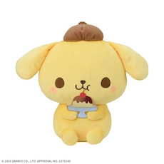 ゆるかわ サンリオキャラクターズ Lぬいぐるみ‐ポムポムプリン‐ Sweet Snack Friends