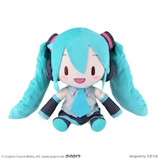 初音ミク　ふわぷち　Lぬいぐるみ