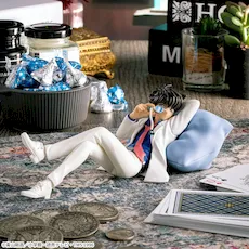 名探偵コナン　ちょこのせ　プレミアムフィギュア“怪盗キッド”～寝そべりVer.～