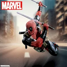 MARVEL　Luminasta　“デッドプール”Ver.2