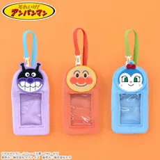 それいけ！アンパンマン　ふわふわアップリケパスケース